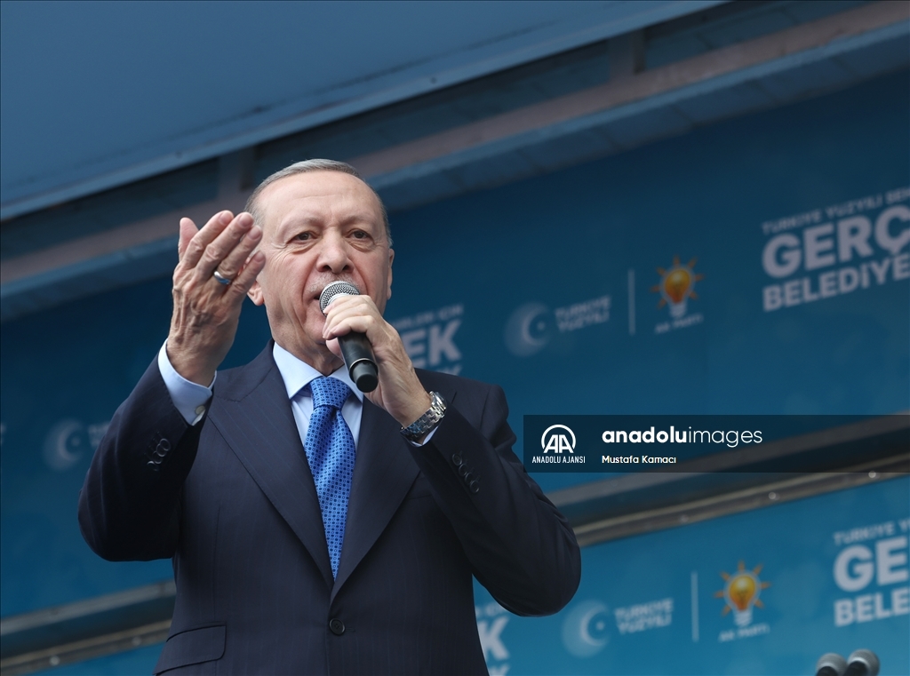 Cumhurbaşkanı ve AK Parti Genel Başkanı Recep Tayyip Erdoğan