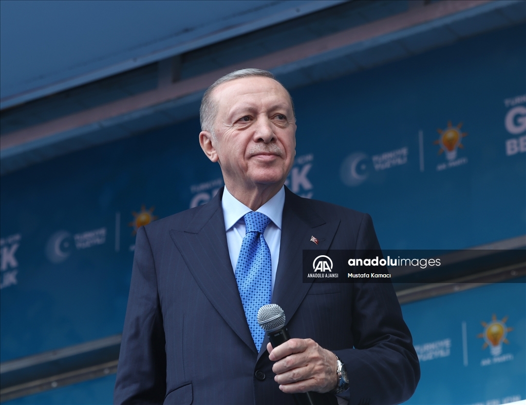 Cumhurbaşkanı ve AK Parti Genel Başkanı Recep Tayyip Erdoğan
