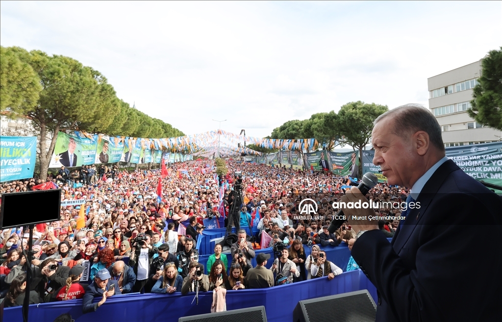 Cumhurbaşkanı ve AK Parti Genel Başkanı Recep Tayyip Erdoğan