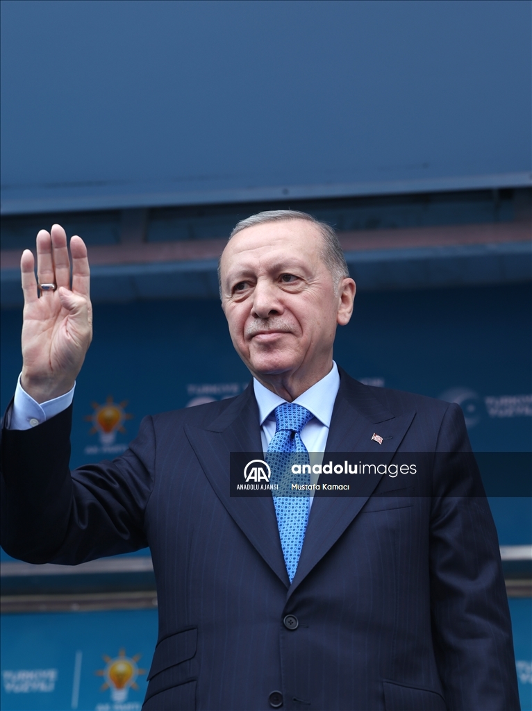 Cumhurbaşkanı ve AK Parti Genel Başkanı Recep Tayyip Erdoğan