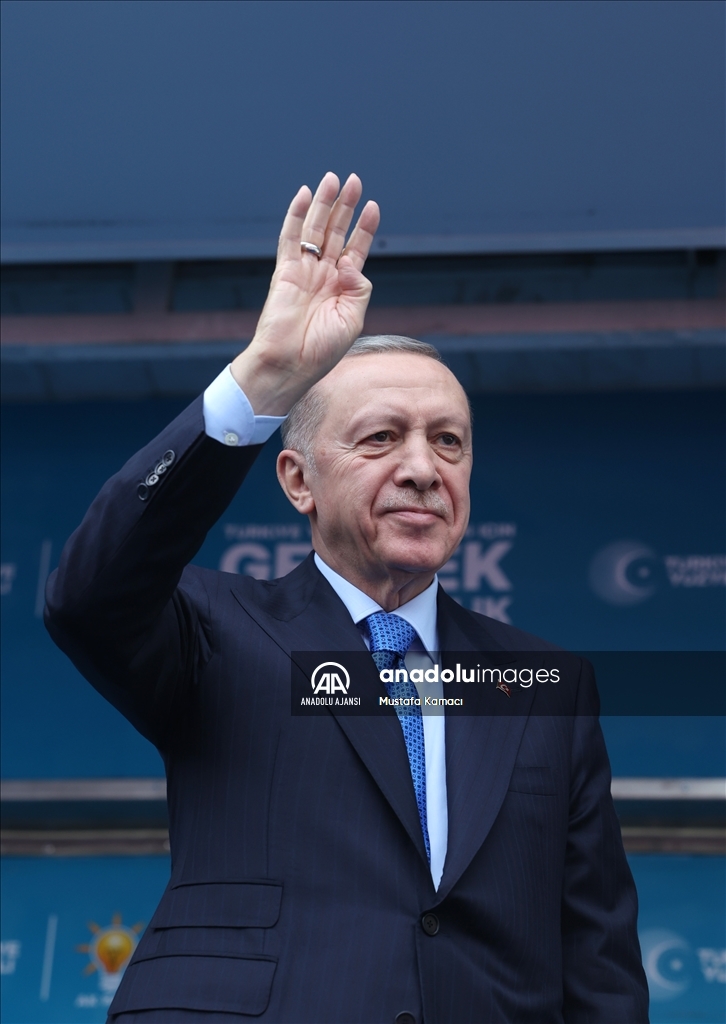 Cumhurbaşkanı ve AK Parti Genel Başkanı Recep Tayyip Erdoğan