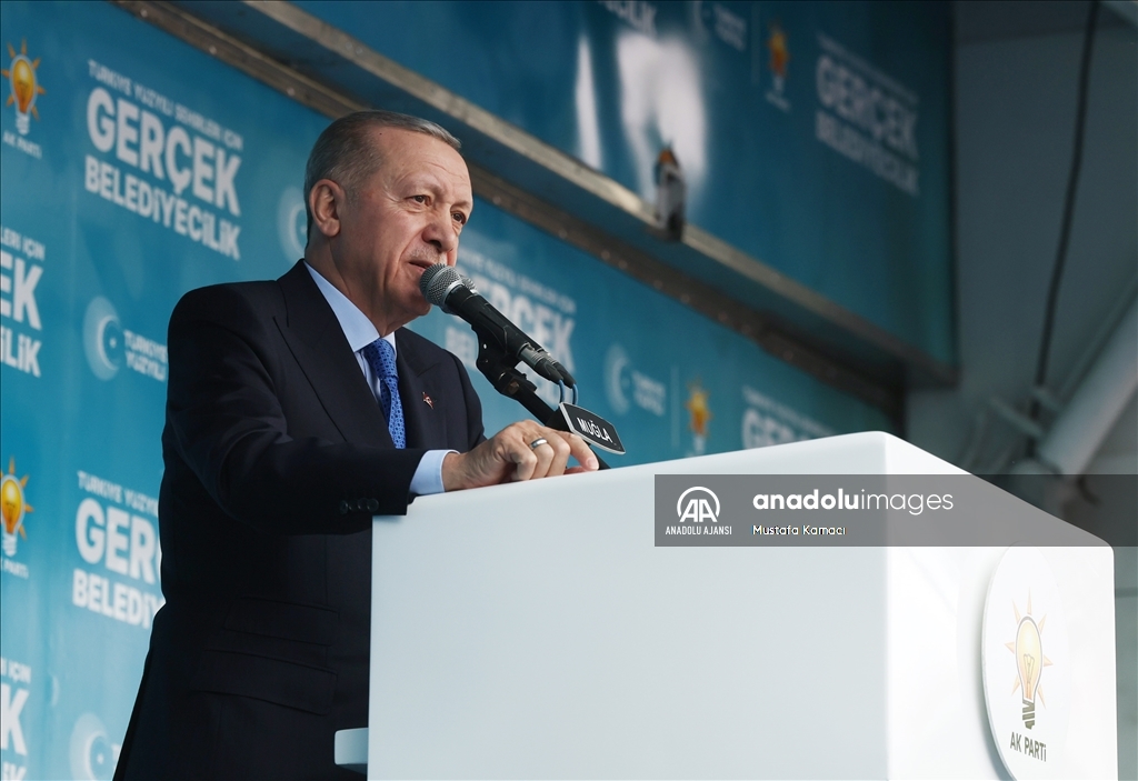 Cumhurbaşkanı ve AK Parti Genel Başkanı Recep Tayyip Erdoğan