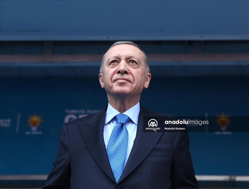 Cumhurbaşkanı ve AK Parti Genel Başkanı Recep Tayyip Erdoğan