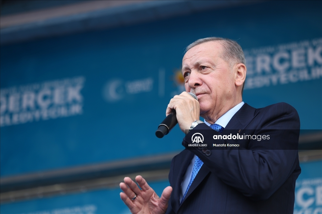 Cumhurbaşkanı ve AK Parti Genel Başkanı Recep Tayyip Erdoğan