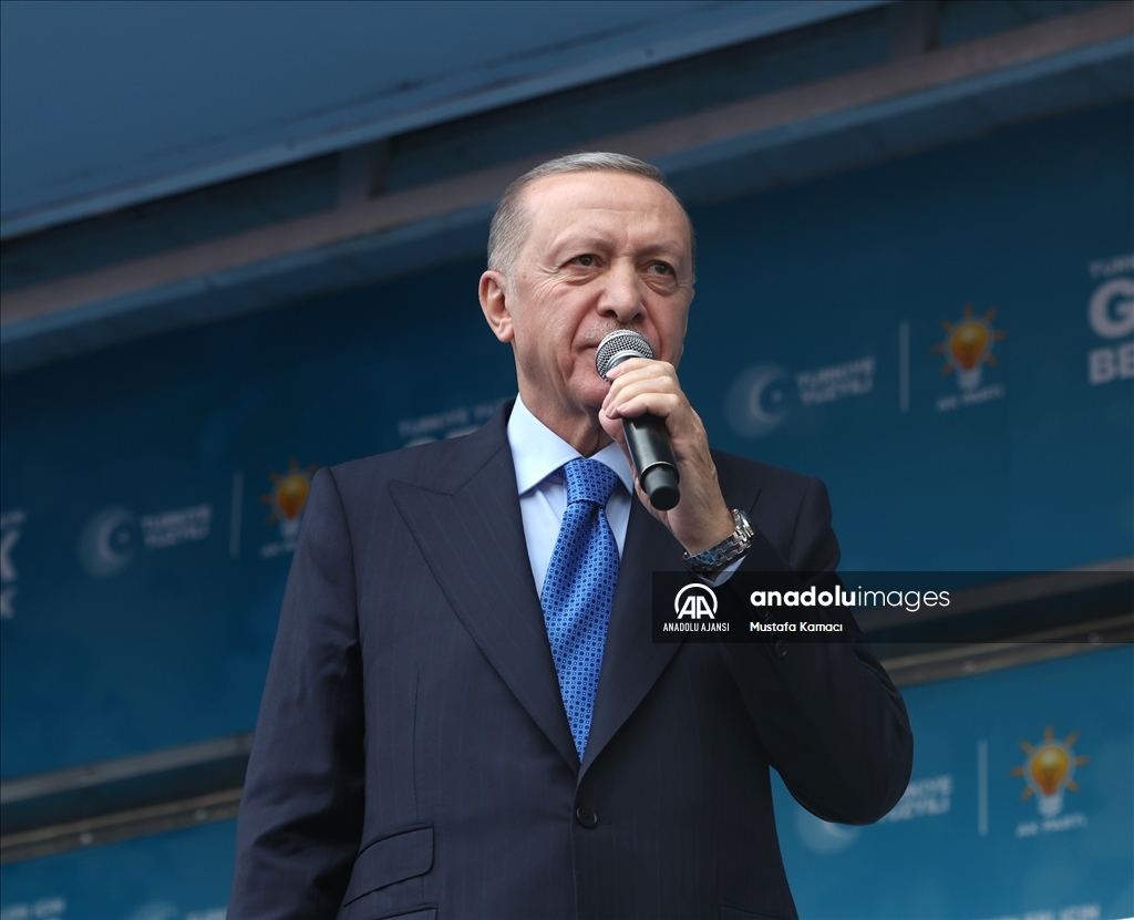 Cumhurbaşkanı ve AK Parti Genel Başkanı Recep Tayyip Erdoğan