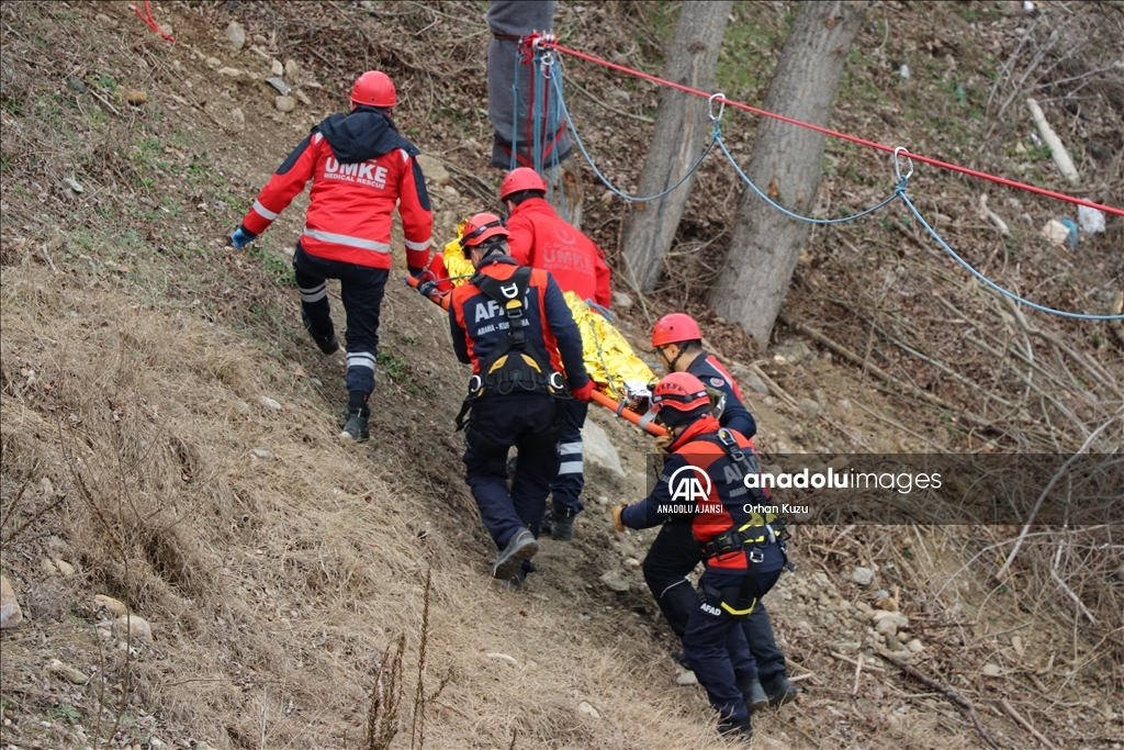 Karabük'te "Saha Uzantılı TAMP Deprem Tatbikatı" yapıldı