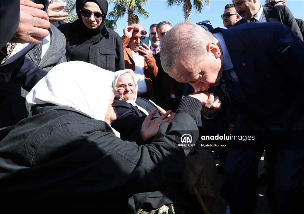 Cumhurbaşkanı ve AK Parti Genel Başkanı Erdoğan, Mersin'de