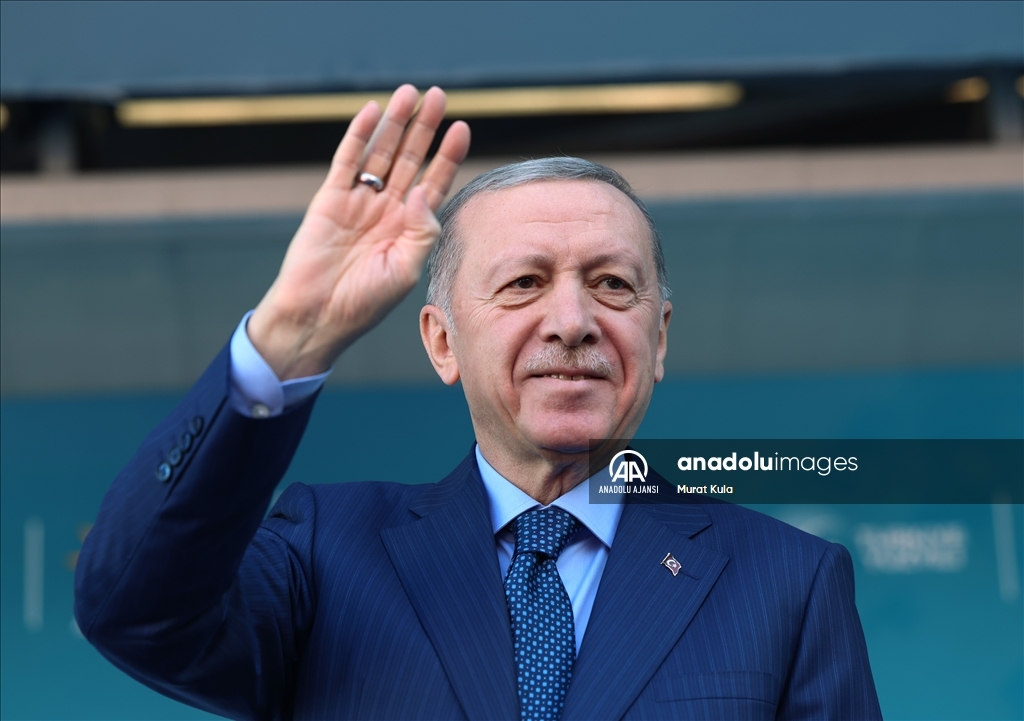 Cumhurbaşkanı ve AK Parti Genel Başkanı Erdoğan, Mersin'de