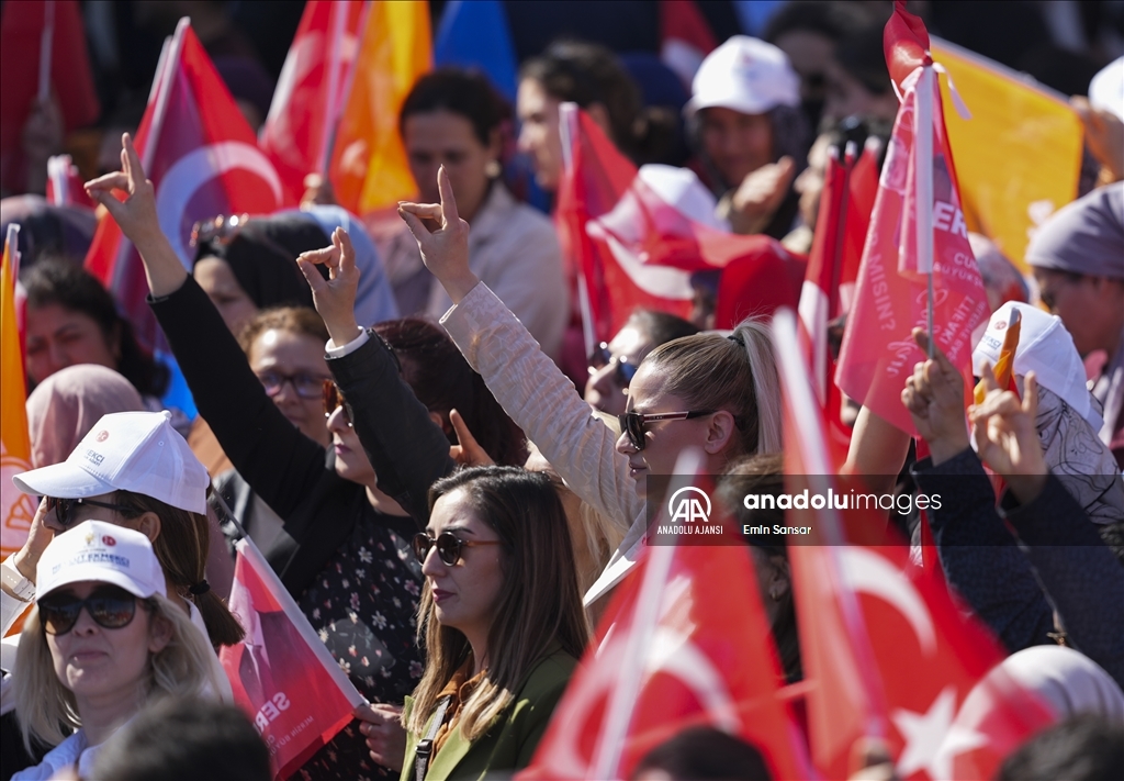 Cumhurbaşkanı ve AK Parti Genel Başkanı Erdoğan, Mersin'de