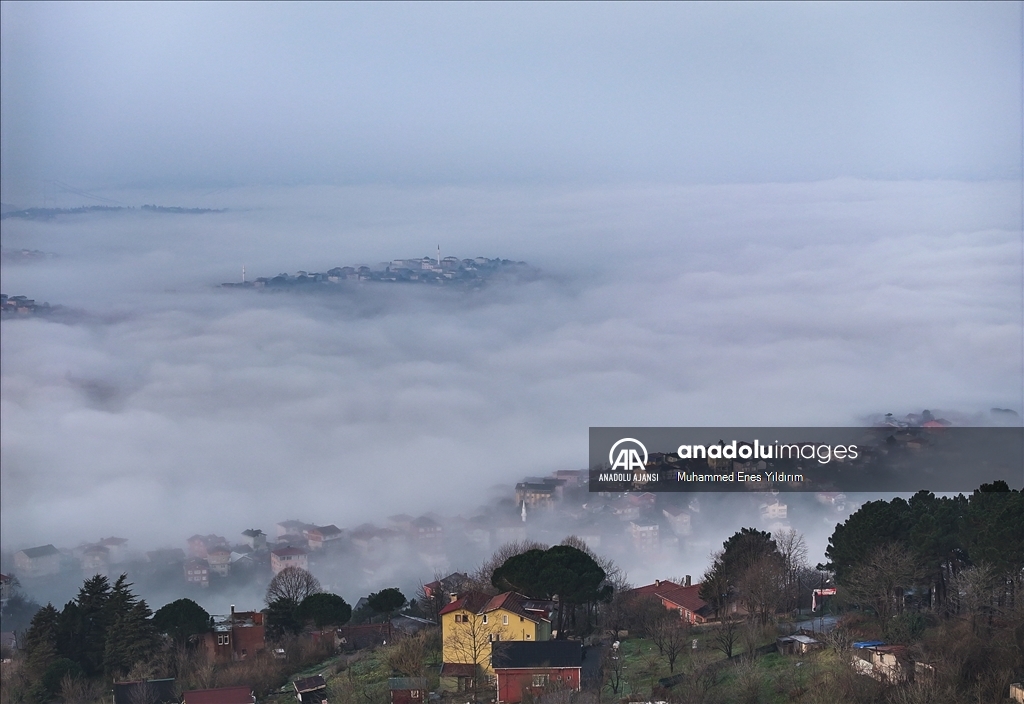 İstanbul'un kuzey ve yüksek kesimlerinde sis etkili oluyor