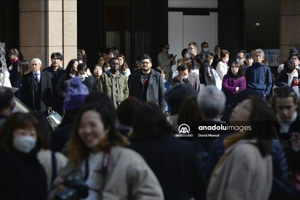 Büyük Doğu Japonya depreminde hayıtını kaybedenler 13. yılında anıldı
