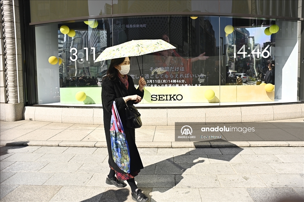 Büyük Doğu Japonya depreminde hayıtını kaybedenler 13. yılında anıldı