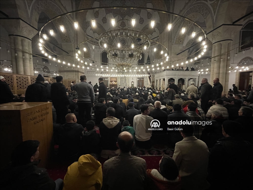 Konya'da ilk teravih kılındı
