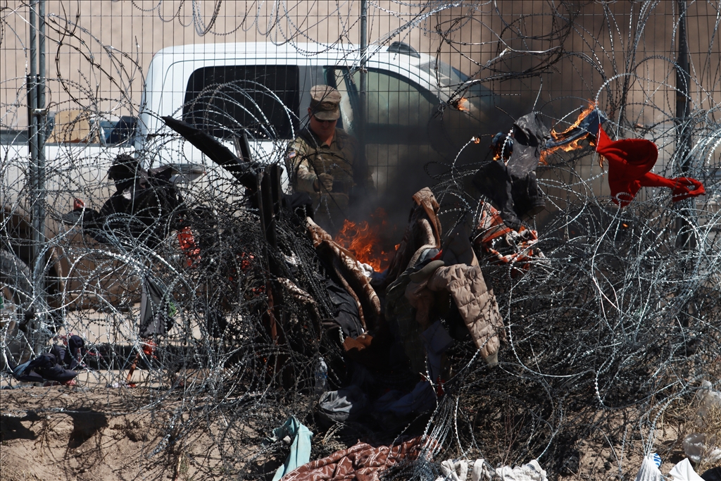 ABD - Meksika sınırındaki göçmen krizi sürüyor