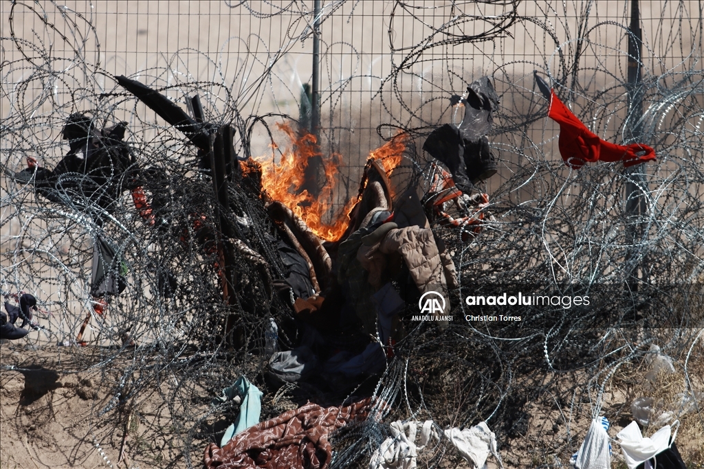 ABD - Meksika sınırındaki göçmen krizi sürüyor