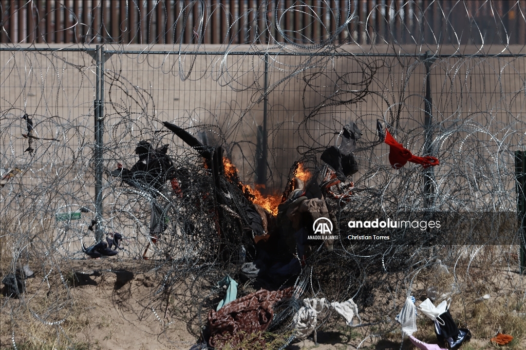 ABD - Meksika sınırındaki göçmen krizi sürüyor