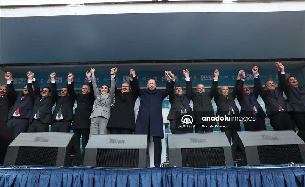 Cumhurbaşkanı ve AK Parti Genel Başkanı Erdoğan, Ağrı'da