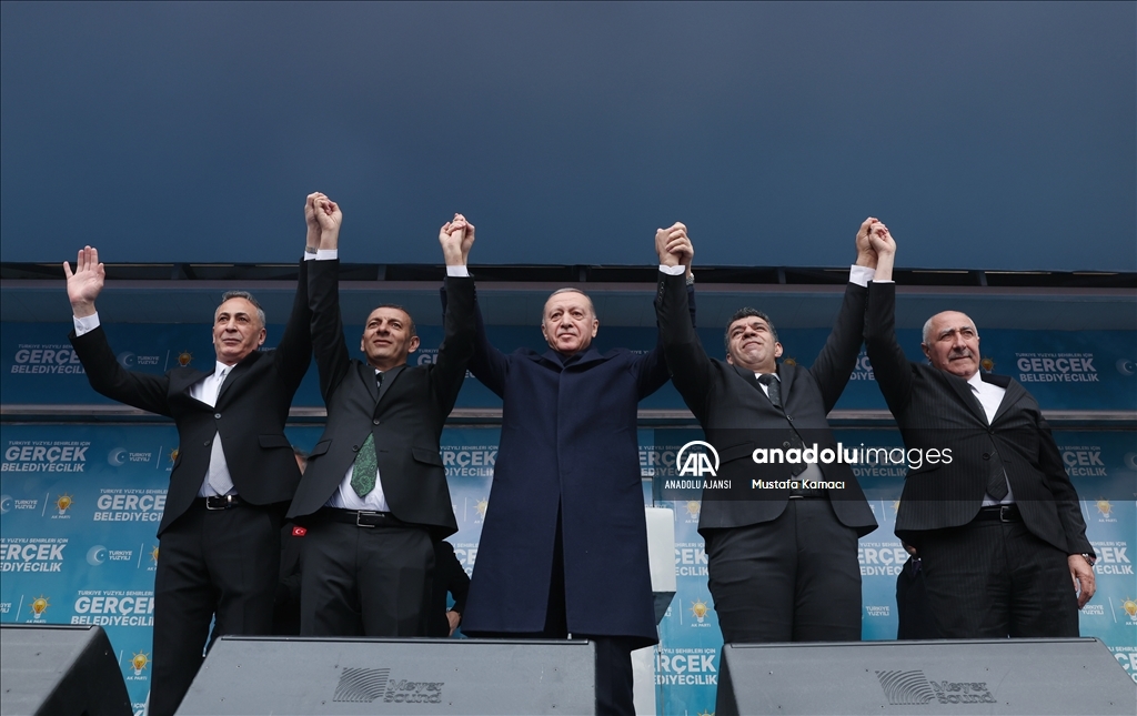 Cumhurbaşkanı ve AK Parti Genel Başkanı Erdoğan, Ağrı'da