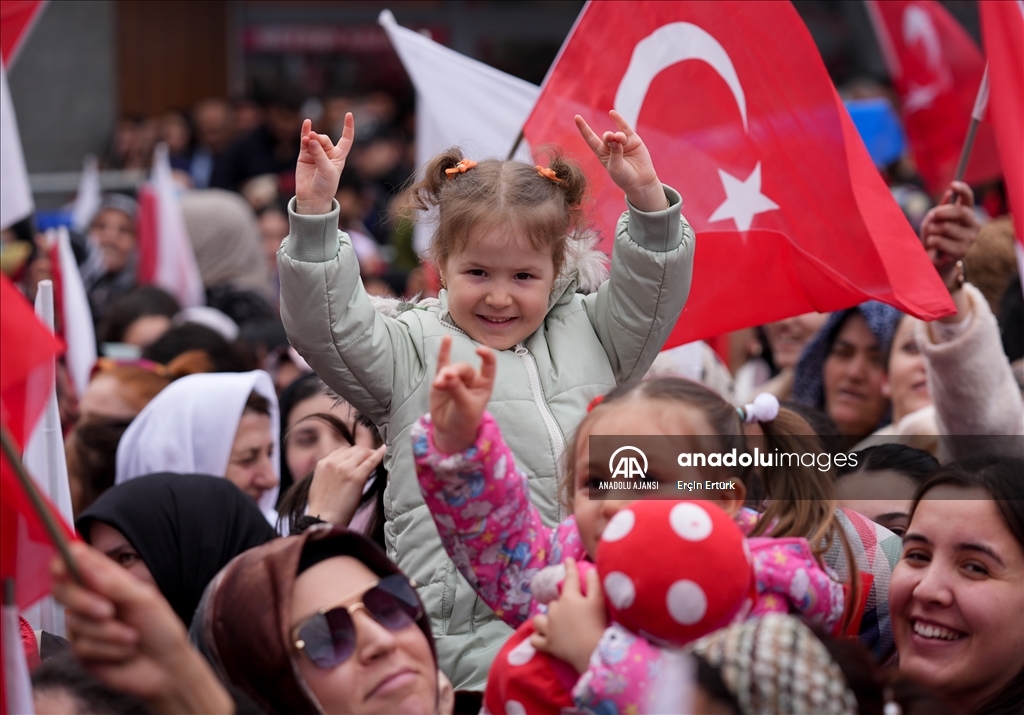 AK Parti'nin Hakkari mitingi