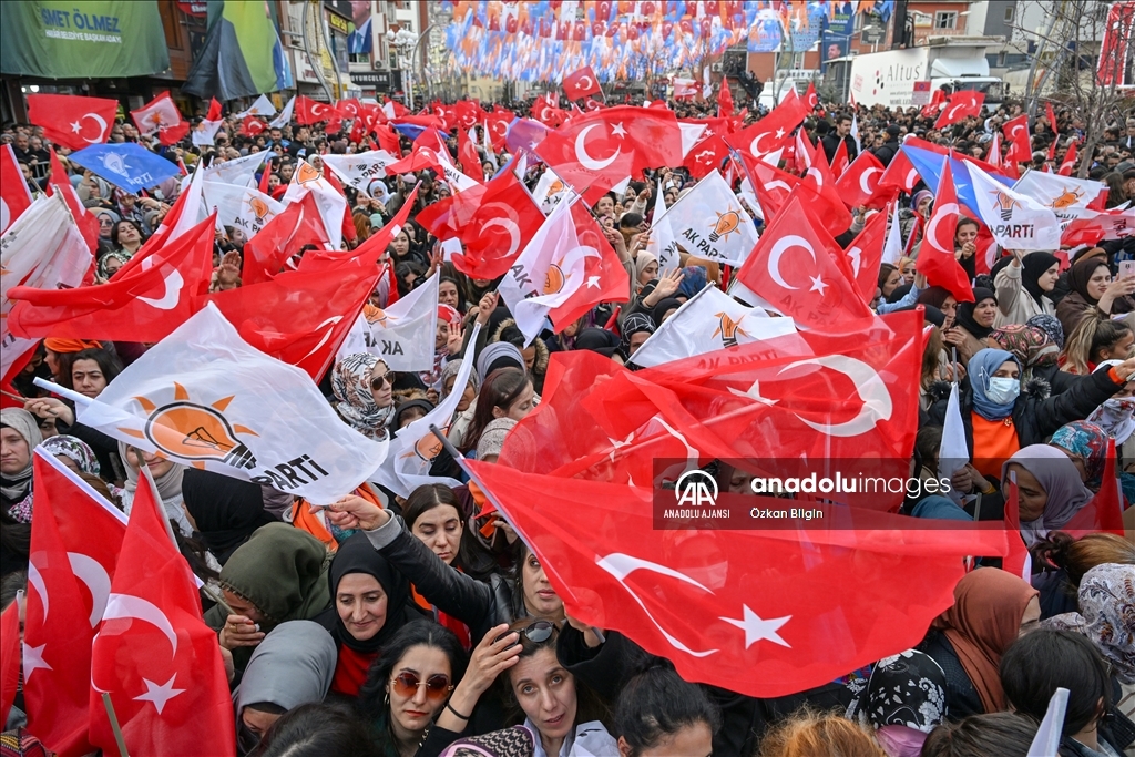 Cumhurbaşkanı ve AK Parti Genel Başkanı Erdoğan, Hakkari'de