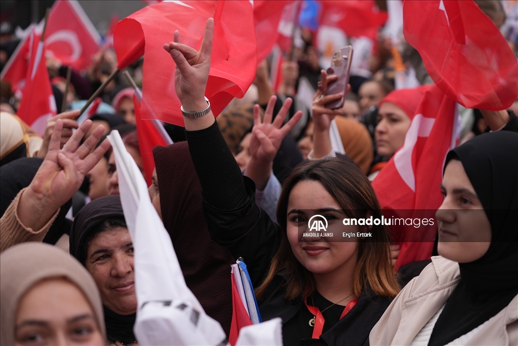AK Parti'nin Hakkari mitingi