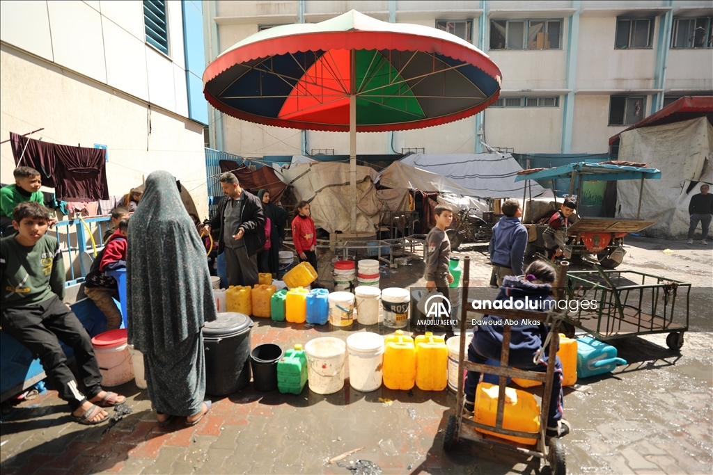 Water shortage continues in Gaza amid Israeli attacks