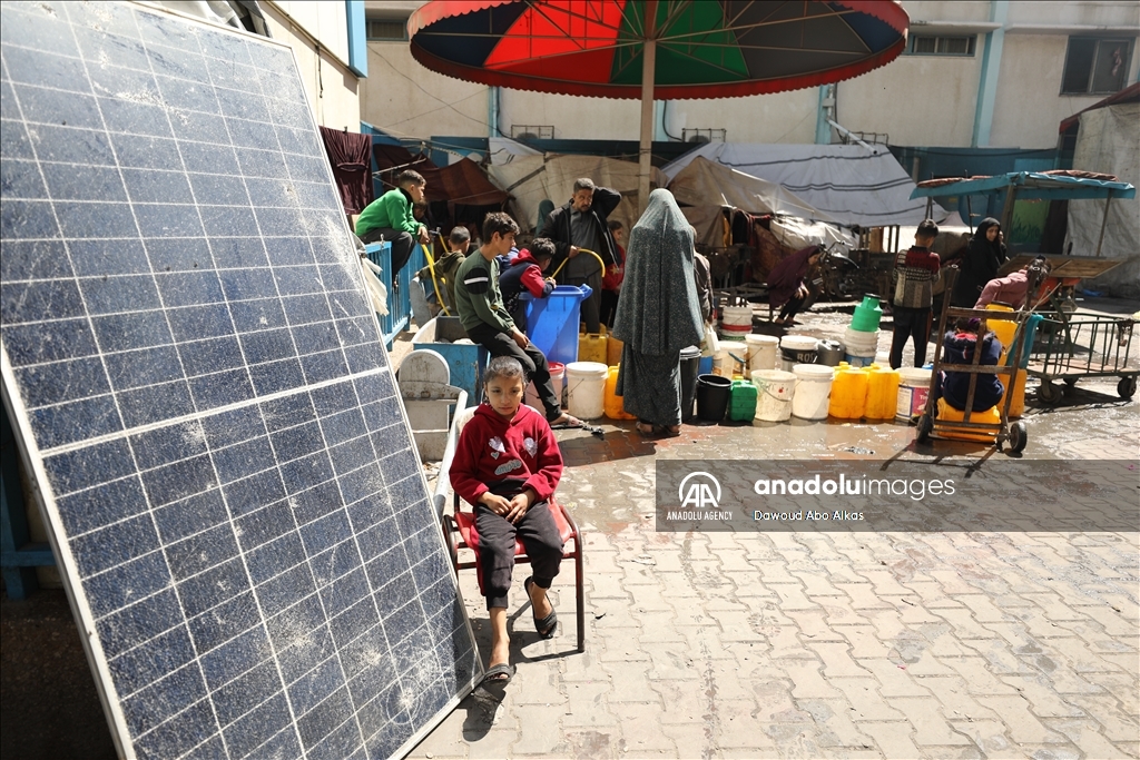 Water shortage continues in Gaza amid Israeli attacks