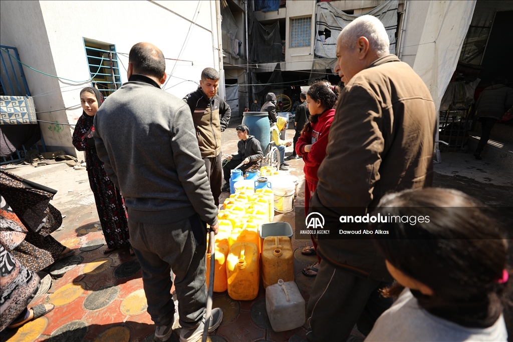 Water shortage continues in Gaza amid Israeli attacks