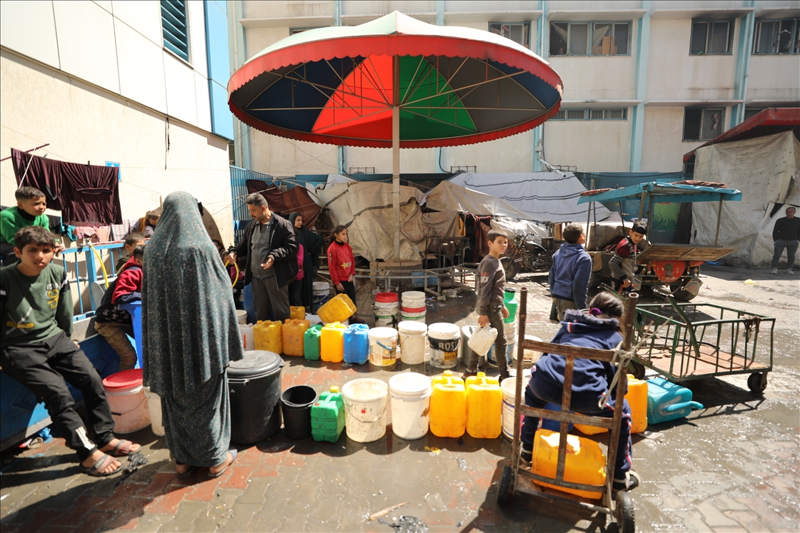 Water shortage continues in Gaza amid Israeli attacks
