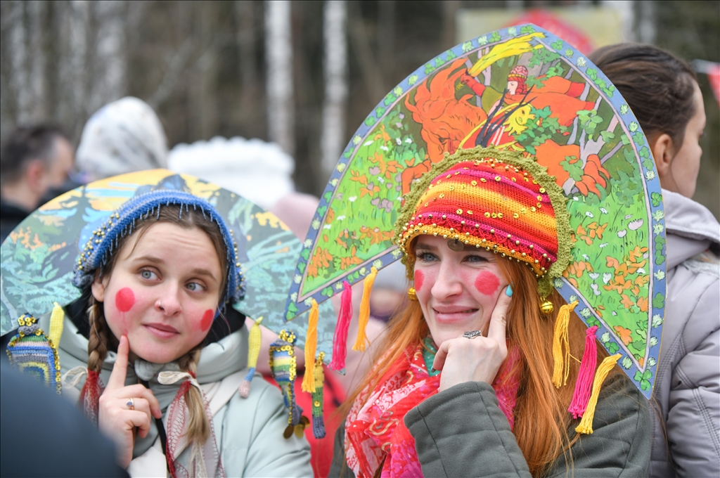 Moskova'da halk festivali 'Maslenitsa' başladı