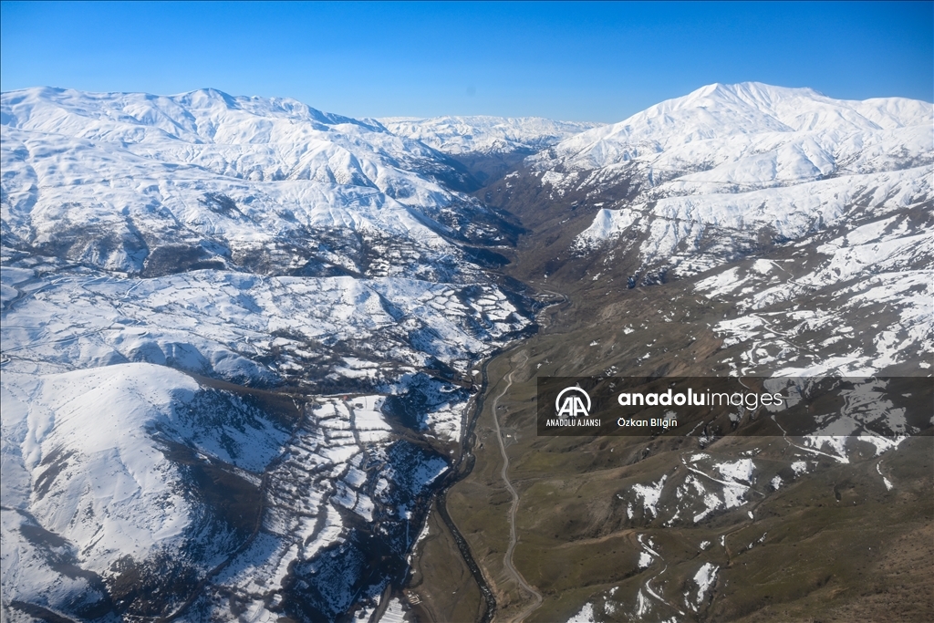 Van'ın güzellikleri havadan fotoğraflandı