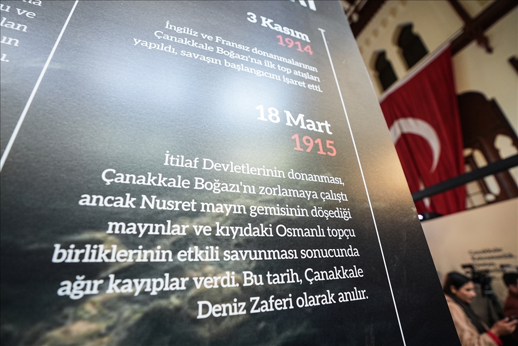 "Allahaısmarladık Çanakkale Zaferi Sergisi"