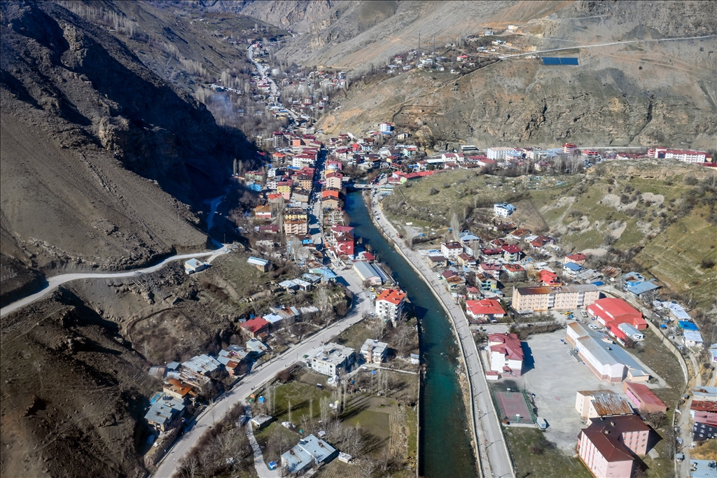 Van'ın güzellikleri havadan fotoğraflandı
