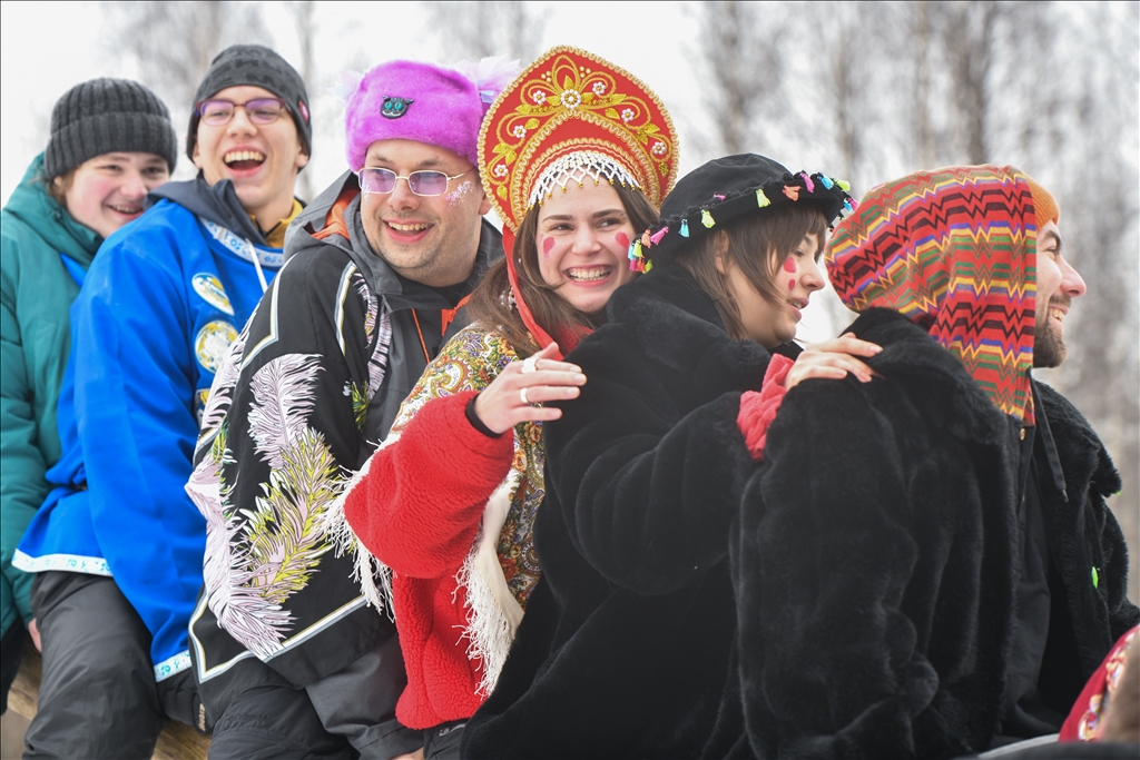 Moskova'da halk festivali 'Maslenitsa' başladı