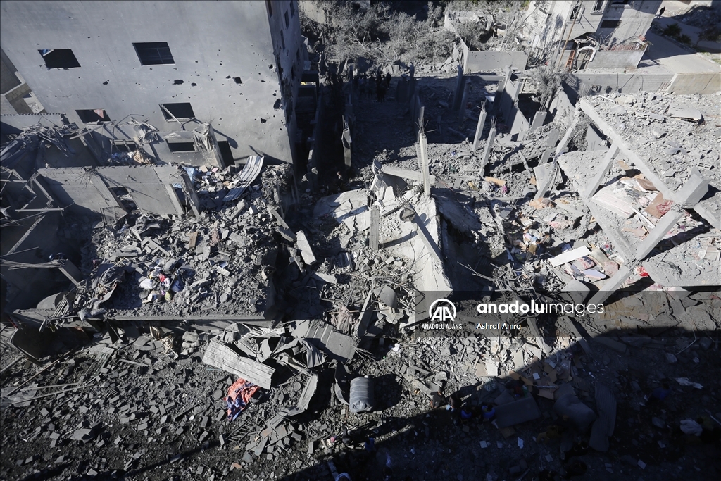 İsrail ordusunun Gazze Şeridi’ne yönelik saldırıları devam ediyor
