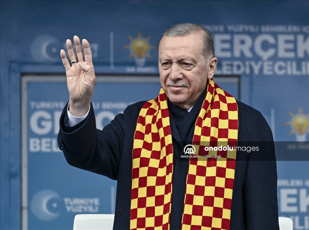 Cumhurbaşkanı ve AK Parti Genel Başkanı Erdoğan, Kayseri’de