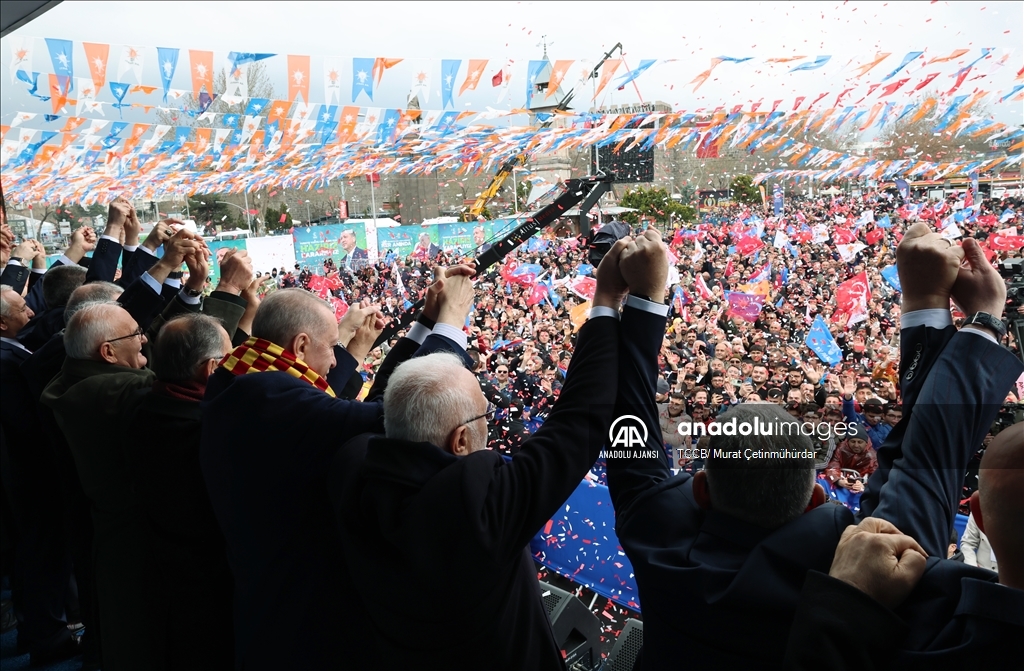 Cumhurbaşkanı ve AK Parti Genel Başkanı Erdoğan, Kayseri’de