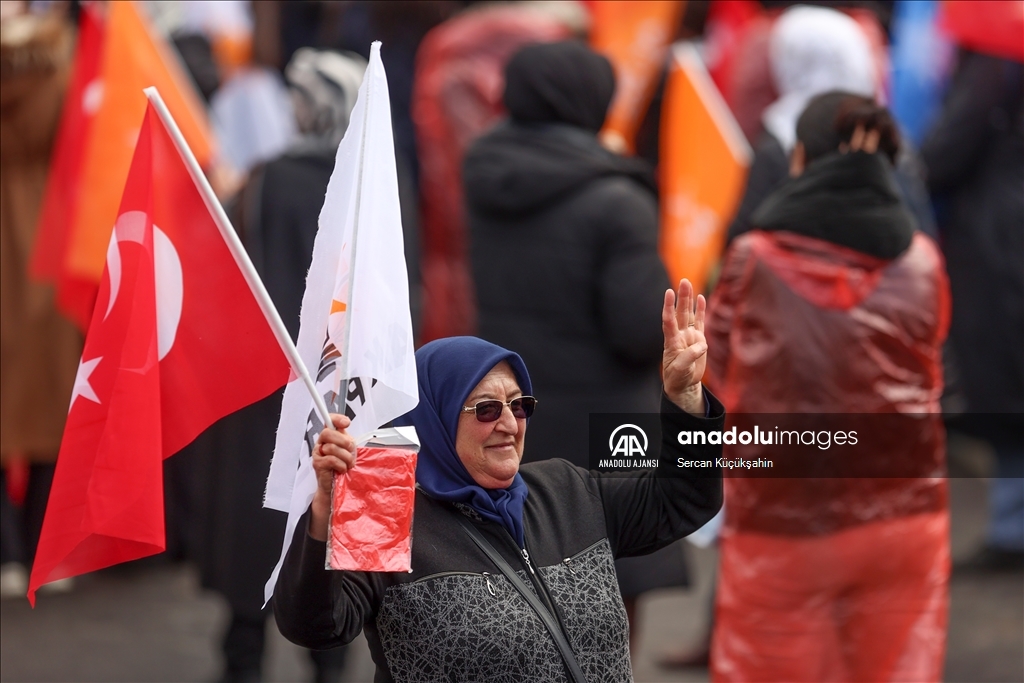 AK Parti'nin Kayseri mitingi