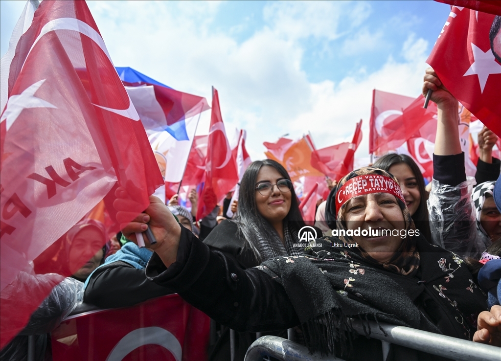 AK Parti’nin Kayseri mitingi