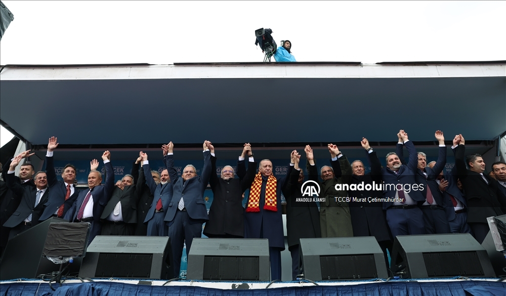 Cumhurbaşkanı ve AK Parti Genel Başkanı Erdoğan, Kayseri’de