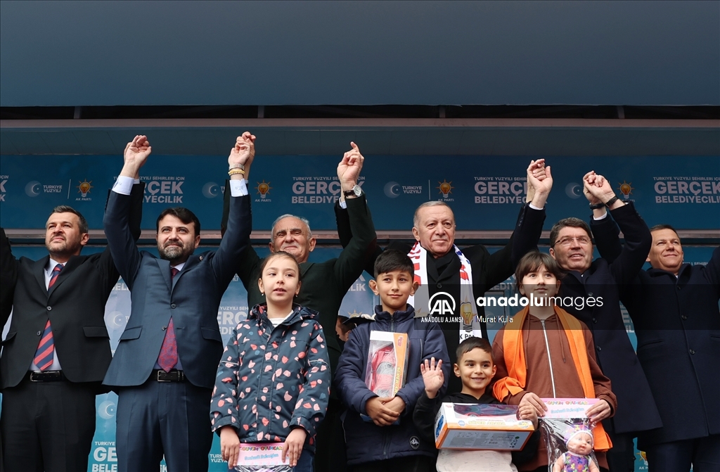 Cumhurbaşkanı ve AK Parti Genel Başkanı Erdoğan, Karabük'te