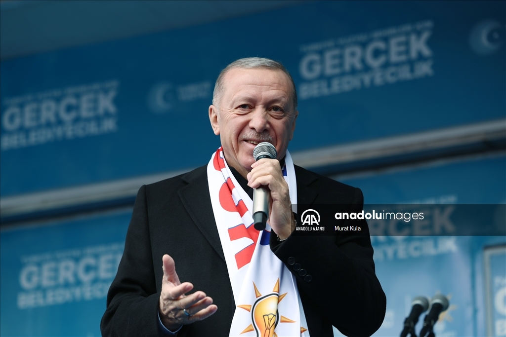 Cumhurbaşkanı ve AK Parti Genel Başkanı Erdoğan, Karabük'te