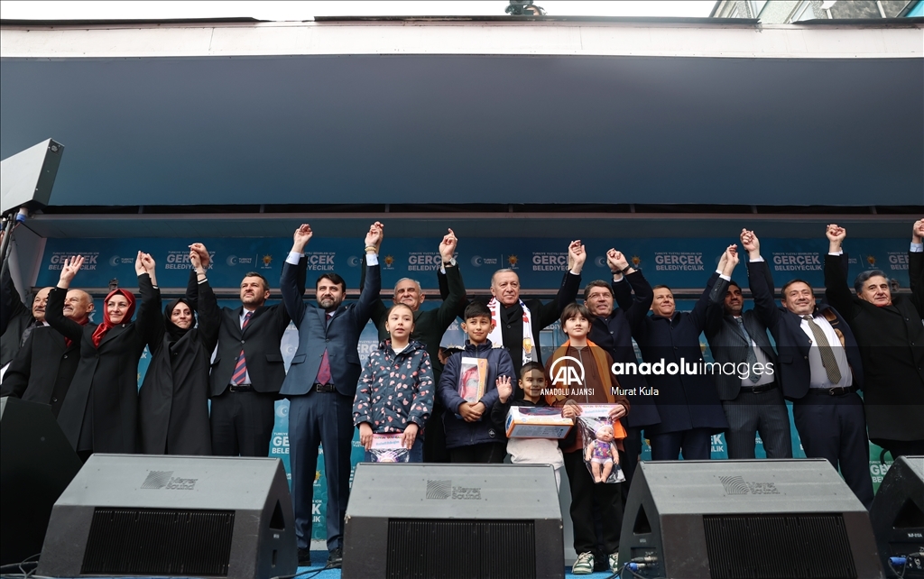 Cumhurbaşkanı ve AK Parti Genel Başkanı Erdoğan, Karabük'te