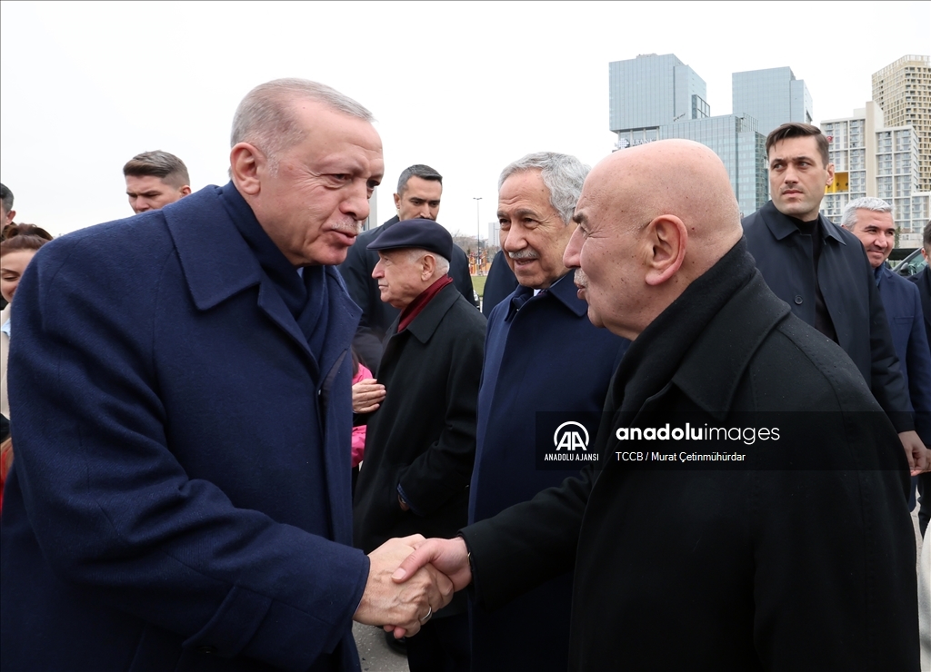 Cumhurbaşkanı ve AK Parti Genel Başkanı Erdoğan, Büyük Ankara Mitingi'ne katıldı