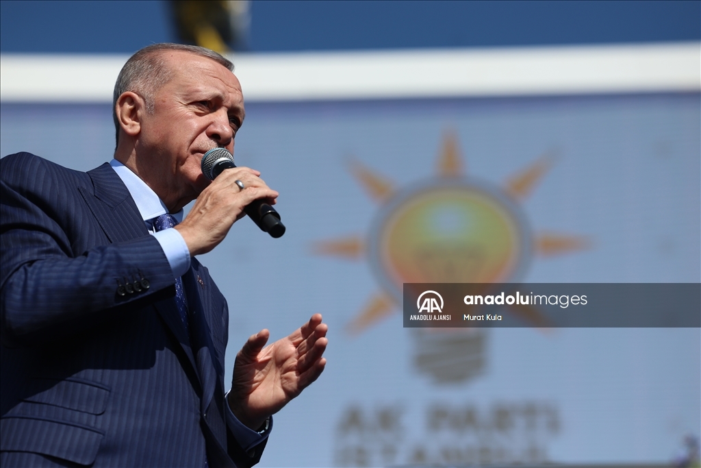 AK Parti’nin “Yeniden Büyük İstanbul Mitingi”