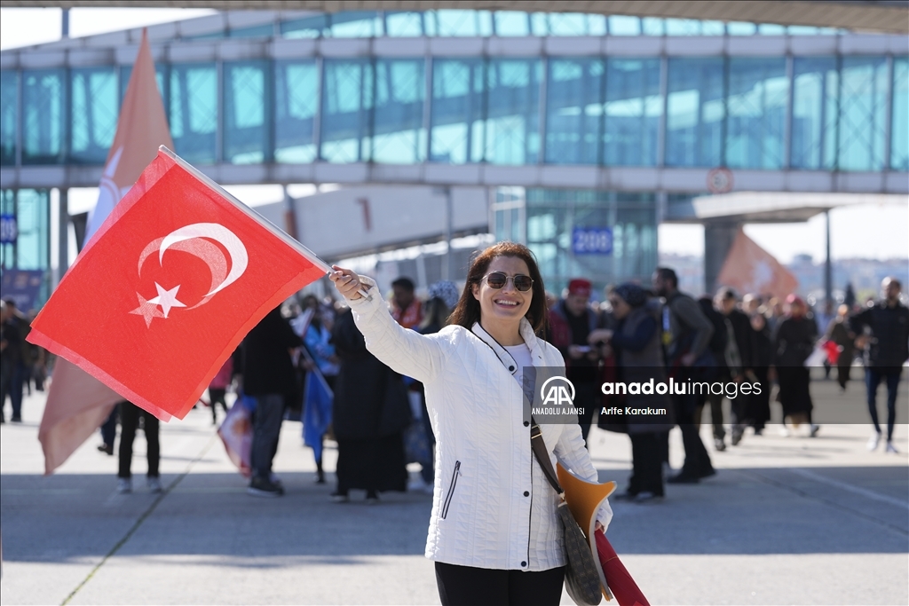 AK Parti’nin “Yeniden Büyük İstanbul Mitingi”