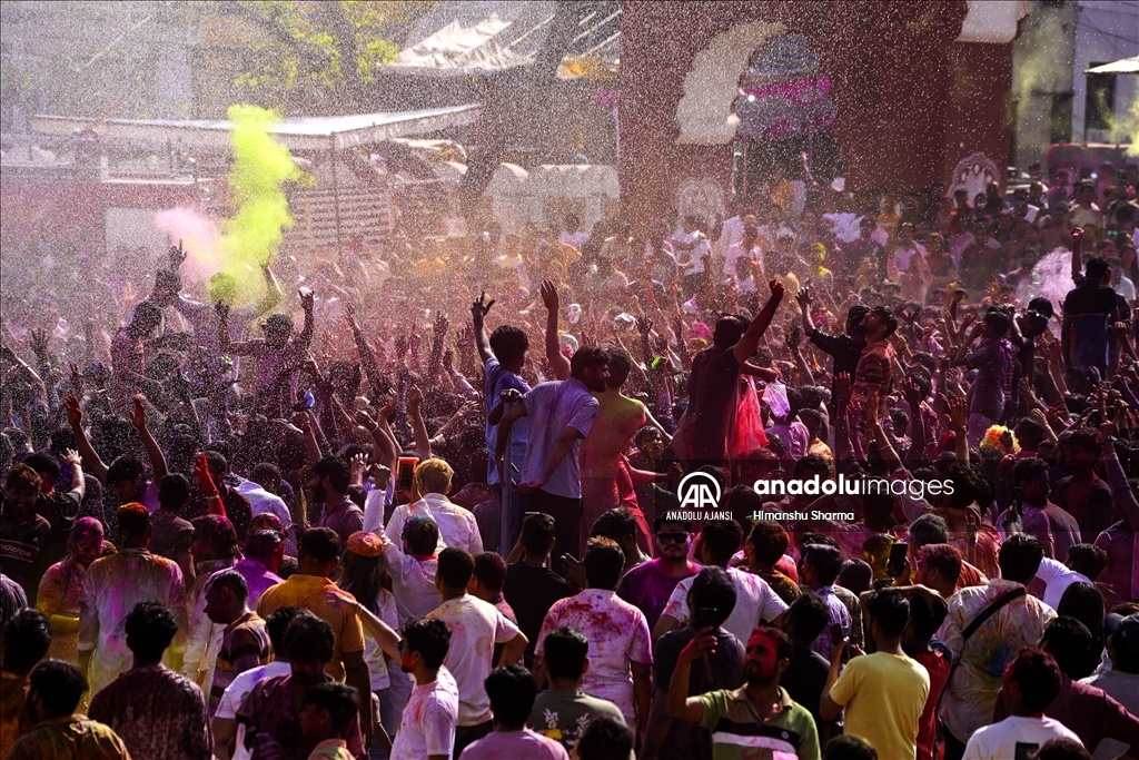 Hindistan'da 'renklerin festivali'