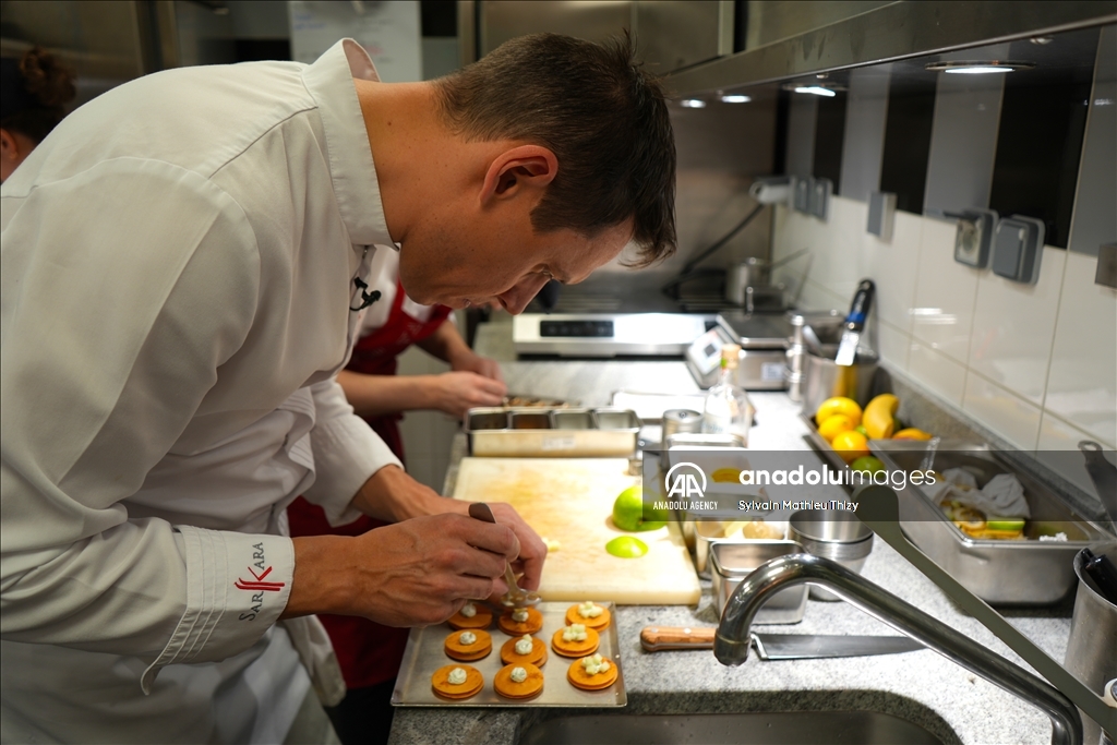 Michelin-starred French chef Sebastien Vauxion
