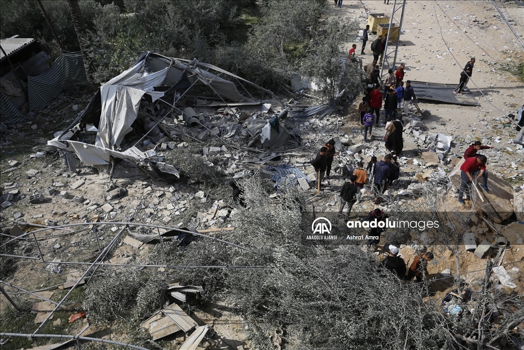 İsrail ordusunun Gazze Şeridi’ne yönelik saldırıları devam ediyor