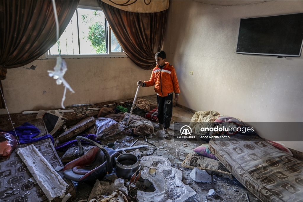 İsrail ordusu Refah'taki Kurdi ailesinin evine saldırı düzenledi